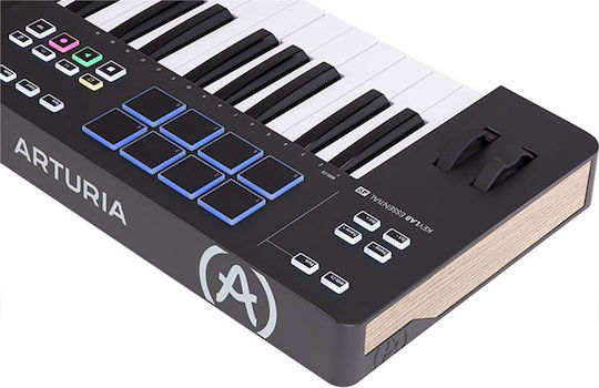 Arturia Midi Keyboard KeyLab Essential MKIII with 49 Keyboard Black