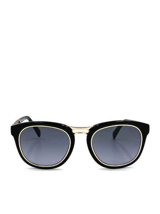 Emilio Pucci Unisex Γυαλιά Ηλίου με Μαύρο Σκελετό και Μαύρο Ντεγκραντέ Φακό EP20 05B