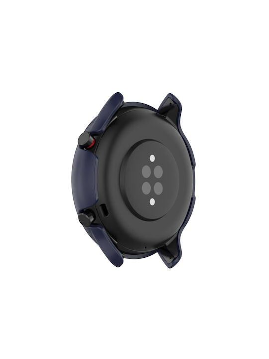 Plastikhülle mit Glas in Blau Farbe für Amazfit GTR 2