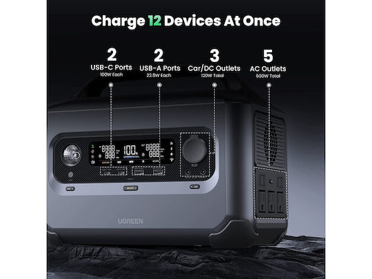 Ugreen GS600 Power Station 680Wh