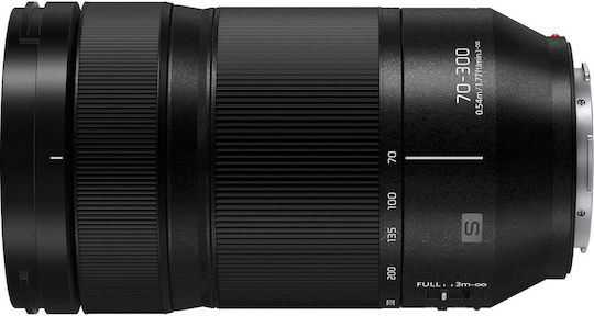 Panasonic Full Frame Camera Lens Lumix S 70-300mm F4.5-5.6 O.I.S. Macro / Tele Zoom for Leica L Mount Black
