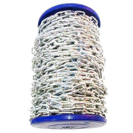 Vltools Boat Chain AMD029-090 Industrial Long Link Chain 3.5mm 20kg with Weight 20kg