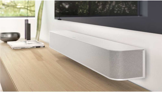 Revox Studioart S100 Soundbar 3.1 Bluetooth, HDMI και Wi-Fi 210W με Τηλεχειριστήριο Λευκό