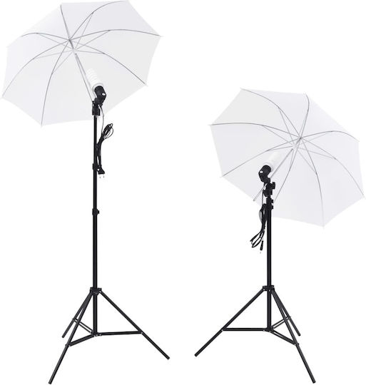 vidaXL Kit De Iluminare 24W 5500K Cu Trepied