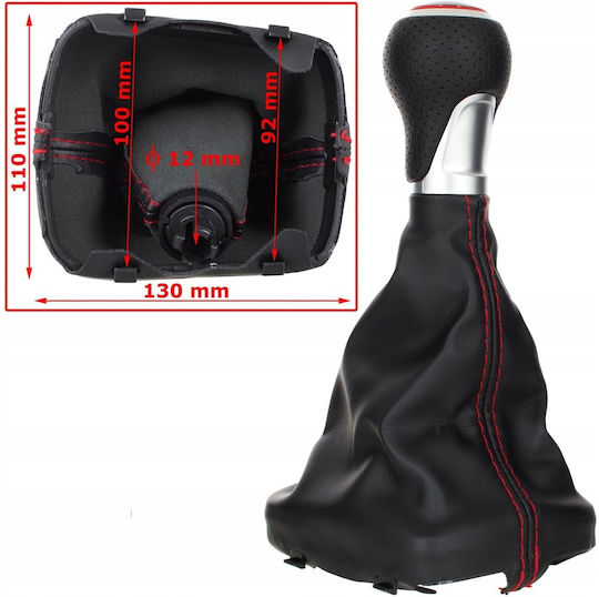Audi Shift Knob with Bubble for Audi A3 Black