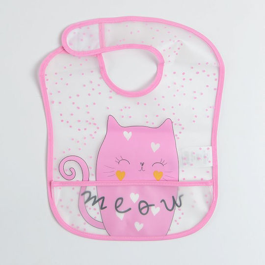 Cool Club Waterproof Plastic Baby Bib with Pocket 3pcs