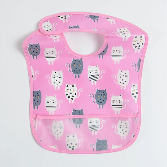 Cool Club Waterproof Plastic Baby Bib with Pocket 3pcs