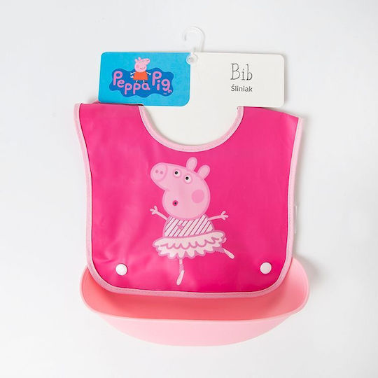 Cool Club Impermeabila Bavetă Plastic cu Buzunar Fuchsia