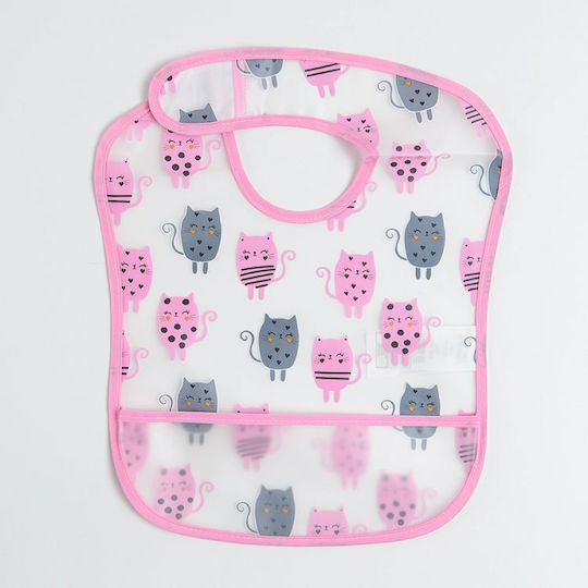 Cool Club Waterproof Plastic Baby Bib with Pocket 3pcs
