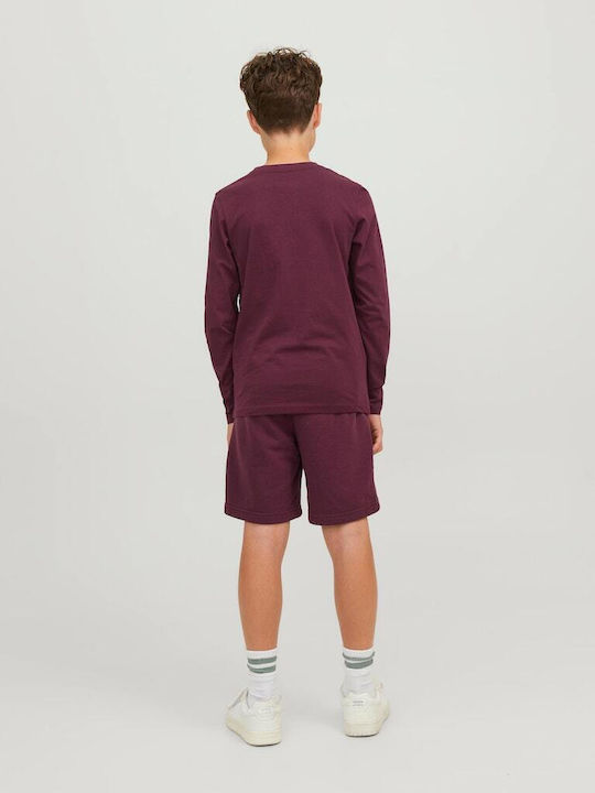 Jack & Jones Kids Blouse Long Sleeve Burgundy