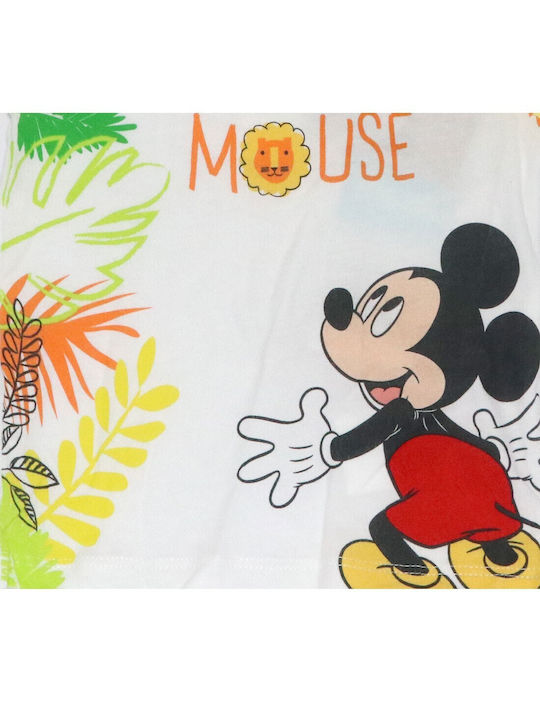 Disney Kids Blouse Sleeveless Yellow Mickey