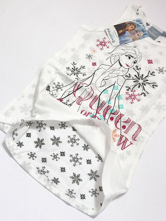 Kids' Shirt Sleeveless White Frozen