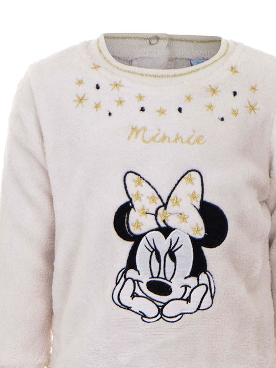 Disney Kids Blouse Long Sleeve Ecru