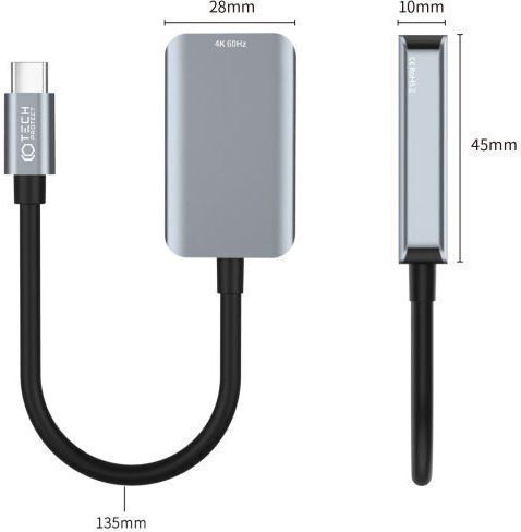 Tech-Protect Ultraboost Converter USB-C Male to HDMI Female 1 Piece