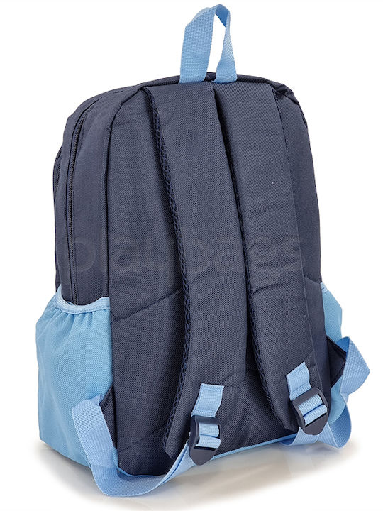 Playbags School Bag Backpack Elementary, Elementary in Blue color L25 x W15 x H35cm