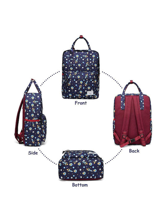 Bagtrotter Schulranzen Rucksack Kindergarten Blau 10Liter
