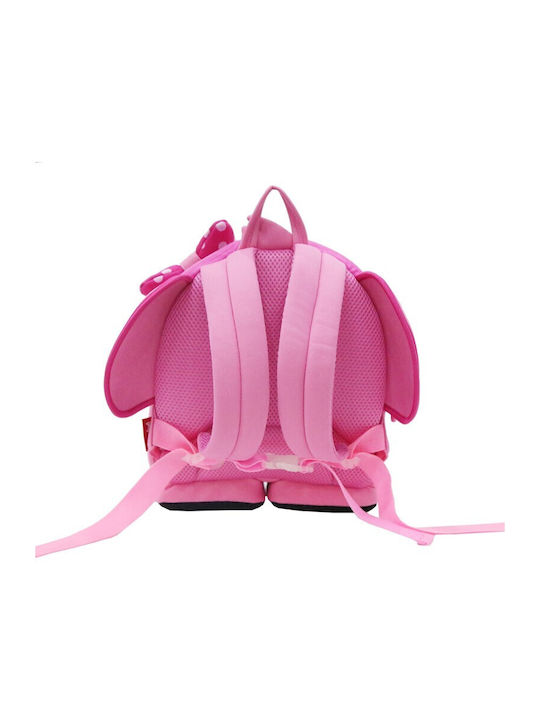 NOHOO Schulranzen Rucksack Kindergarten Rosa 22,5 x 11,5 x 23cm