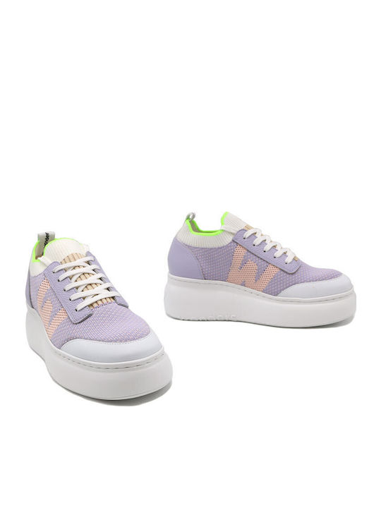 Damen Sneakers Flieder
