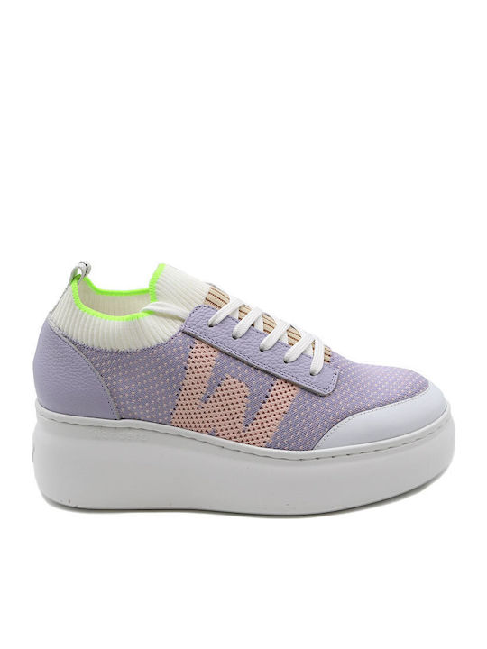 Damen Sneakers Flieder