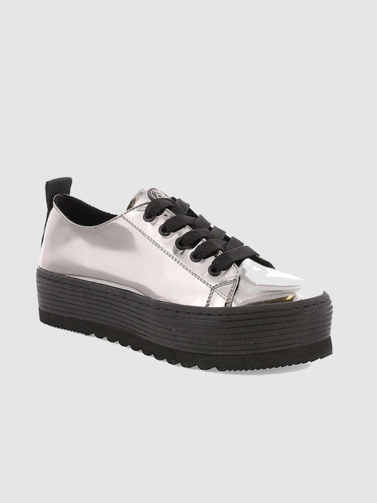 Sixty Seven Flatforms Sneakers Silver