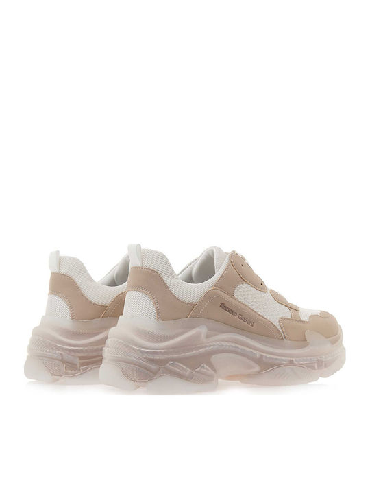 Γυναικεία Chunky Sneakers Μπεζ