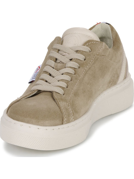 Γυναικεία Flatforms Sneakers Μπεζ
