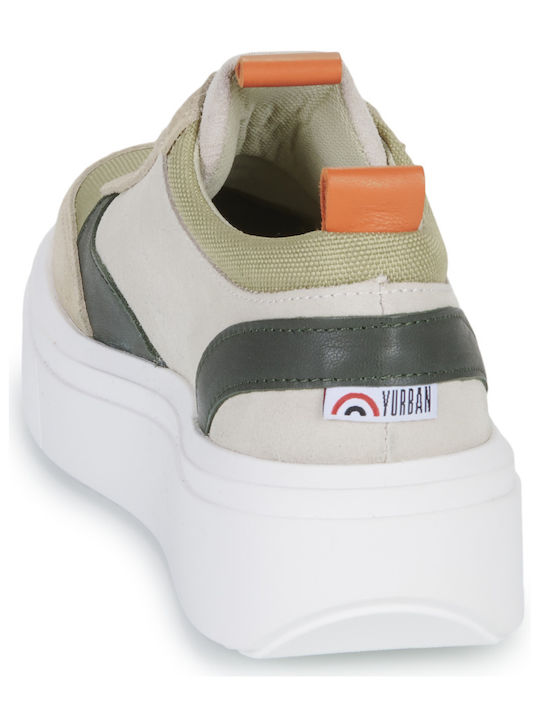 Adidași Flatforms Pentru Femei Bej