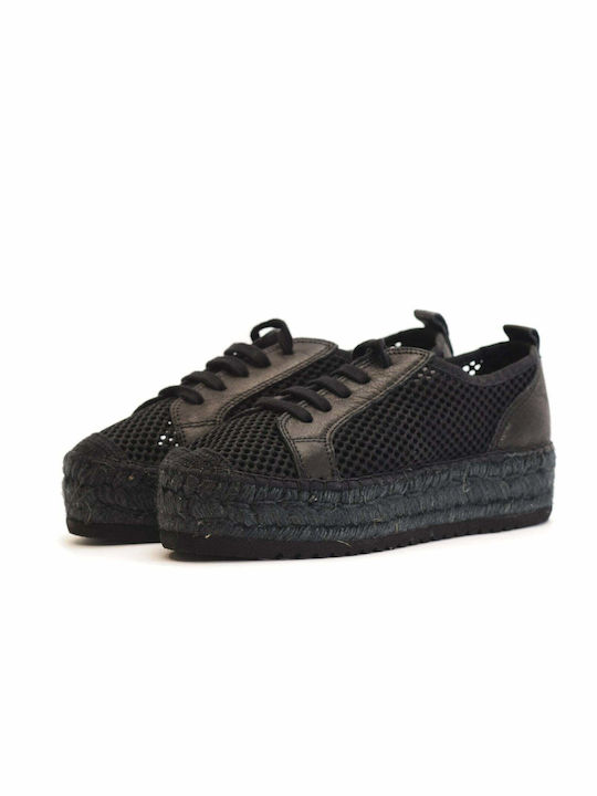 Vidorreta Damen Flatforms Sneakers Schwarz