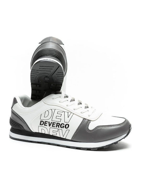 MIKE Ανδρικά Sneakers Λευκά
