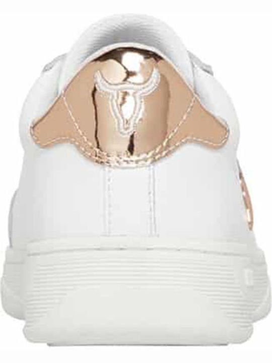 Galaxy Γυναικεία Sneakers White Rose Gold