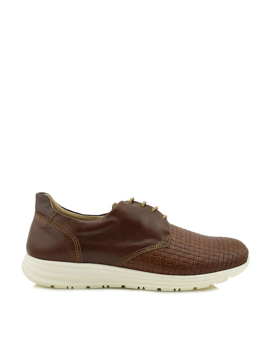 Aris Tsoubos Herren Sneakers Tabac Braun