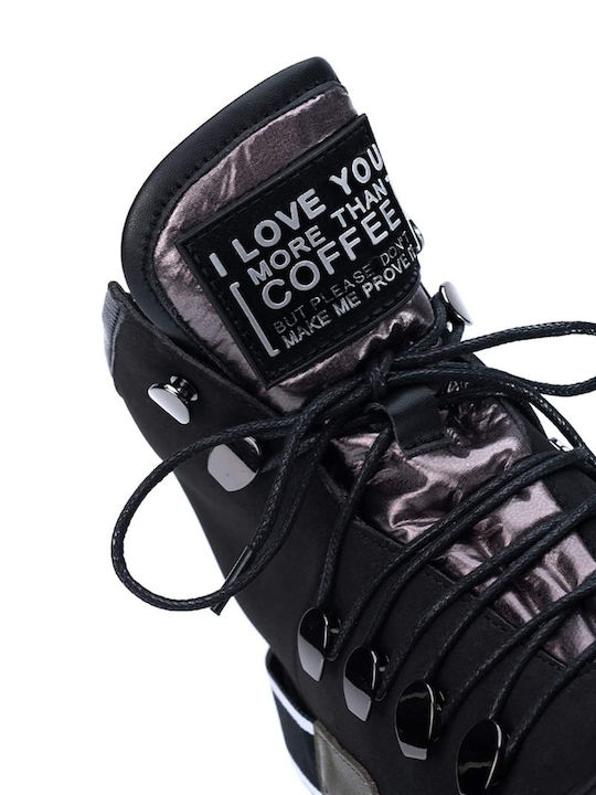 Accel Botine Pentru Femei Negre