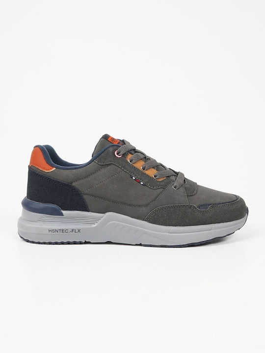 Piazza Shoes Herren Sneakers Gray