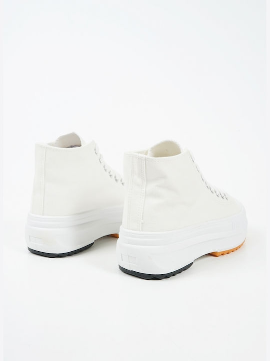 Piazza Shoes Flatforms Boots White