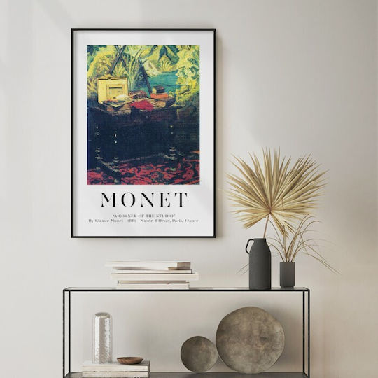 Walls Un Colț Al Studioului Reproducție Monet Din Lemn Walls Un Colț Al Studioului Reproducție Monet Din Lemn