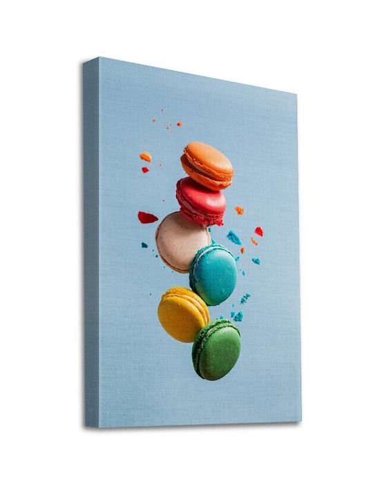 Walls Colorful Macarons Canvas Painting 40x50cm