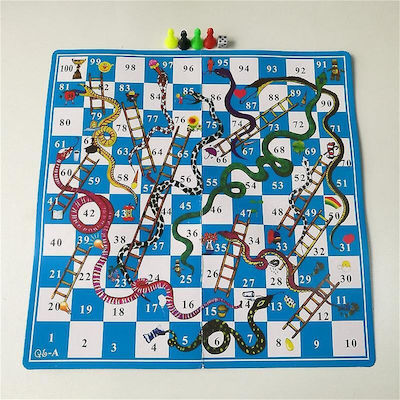 Brettspiel Snake & Ladder 5+ Jahre