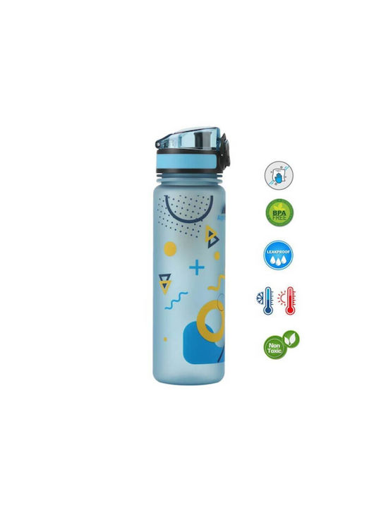 AlpinPro Mood Πλαστικό Παγούρι 500ml Μπλε G-Blue Sport