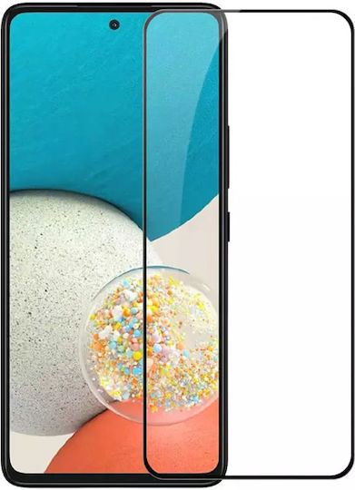 SHIELD 9Η 5D Керамичен Пълно лепило Закалено стъкло за цялото лице Черен (Galaxy A54)