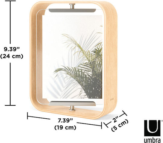 Umbra Fotorahmen Hölzernes mit Beige Rahmen