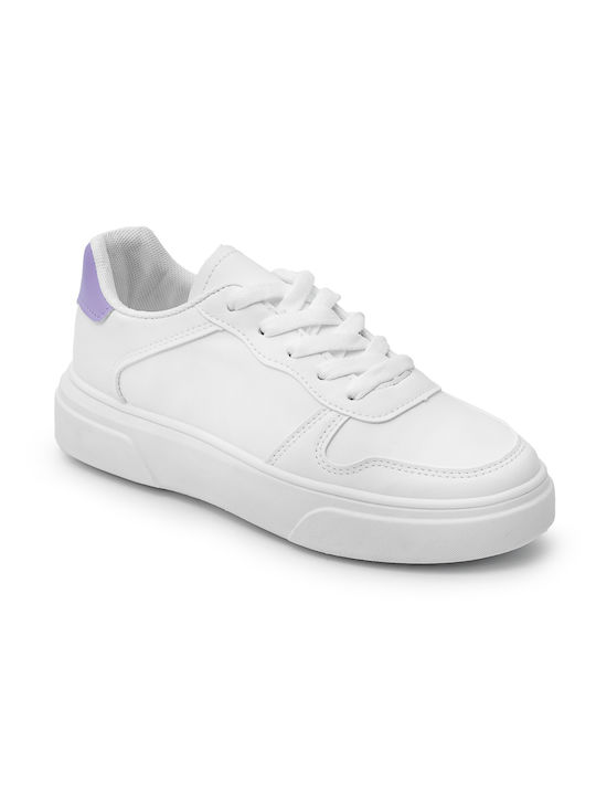 Voi & Noi Damen Sneakers Weiß