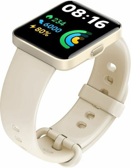 Xiaomi Poco Watch Waterproof with Heart Rate Monitor (Ivory)