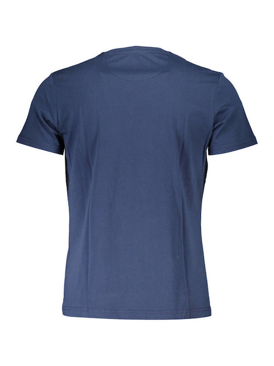 La Martina Men's Short Sleeve T-shirt Blue