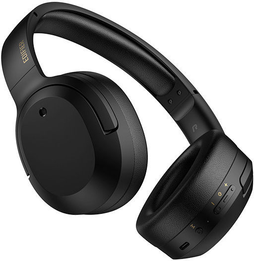 Edifier W820NB Plus Wireless / Wired Over Ear Headphones with 49 hours of Operation and Quick Charge Black