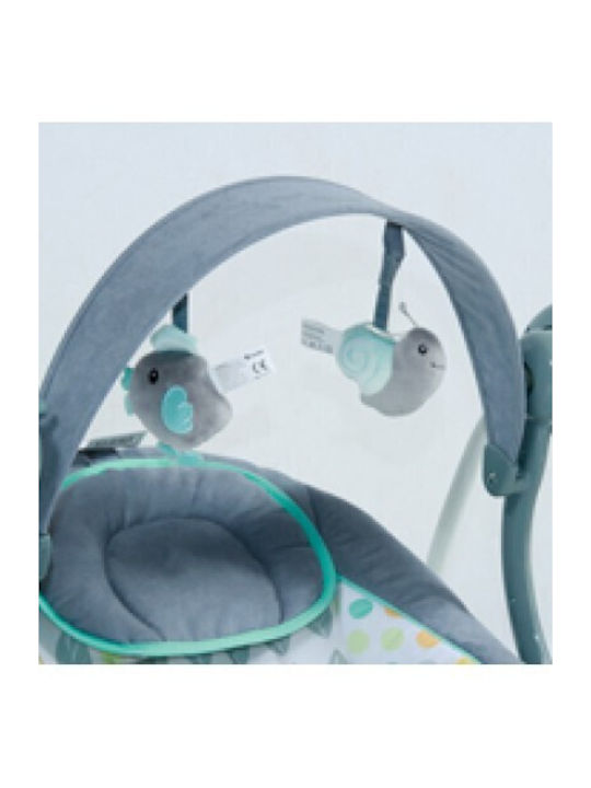 Lorelli Electric Baby Relax Swing Peach Beige Stars with Music Beige for Child up to 9kg