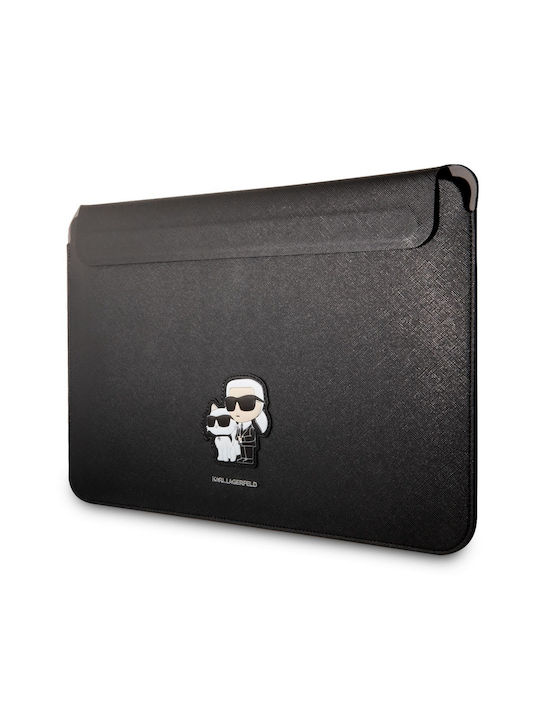 Karl Lagerfeld Karl and Choupette NFT Laptop-Hülle 14" Schwarz