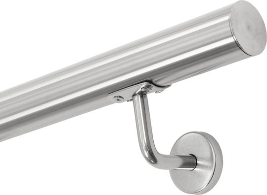 ECD Germany Decking Railings Fitting with Wall Mount 160x4.2cm