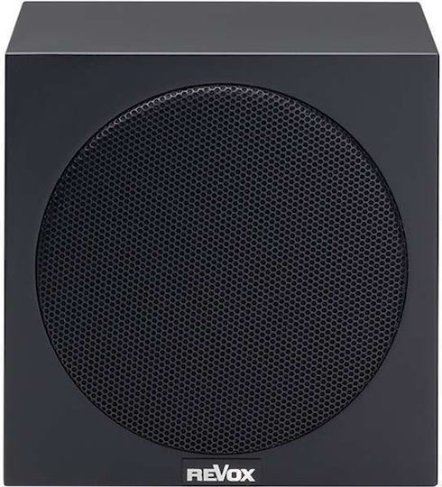 Revox Piccolo S60 Hi-Fi Lautsprecher Wandmontiert 100W 2 Anzahl von Fahrern B14xT14xH14cm. Schwarz