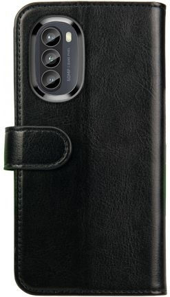 Rosso Element Pu Wallet Piele artificială Negru (Moto G52)