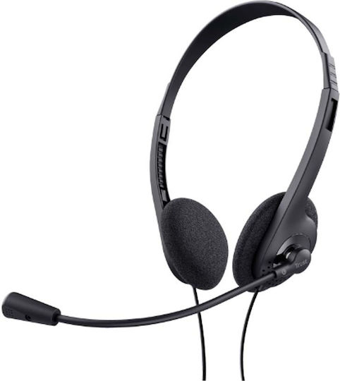 Trust Chat On Ear Multimedia Headphone with Microphone 3.5mm Jack